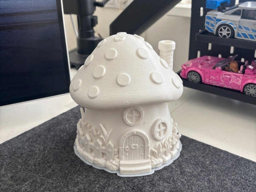 Cute Mushroom Cottage | Cozy Fairy House Decor