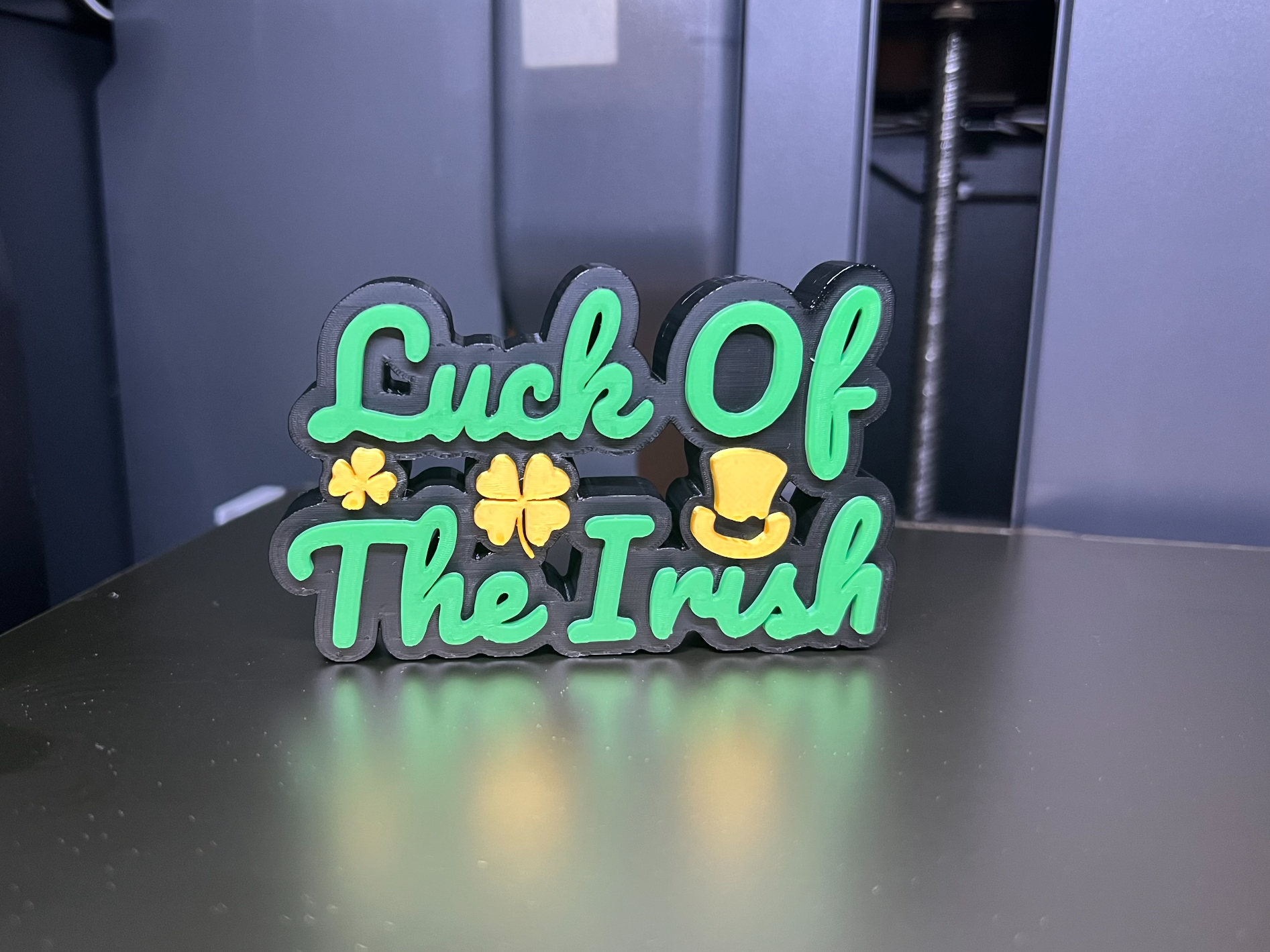 Luck Of The Irish Sign - 2 & 3 Color Versions