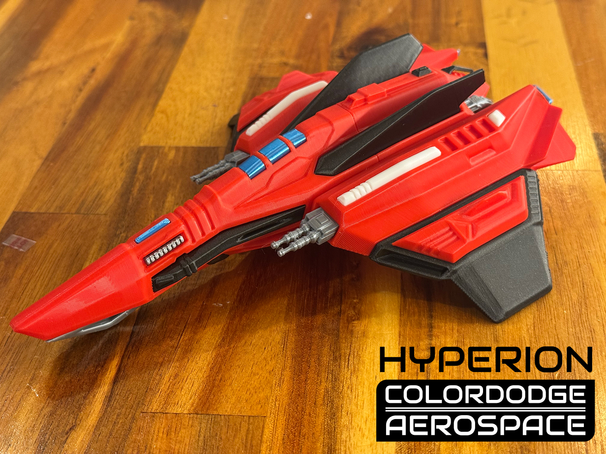 Colordodge Aerospace Hyperion Spaceship Kit