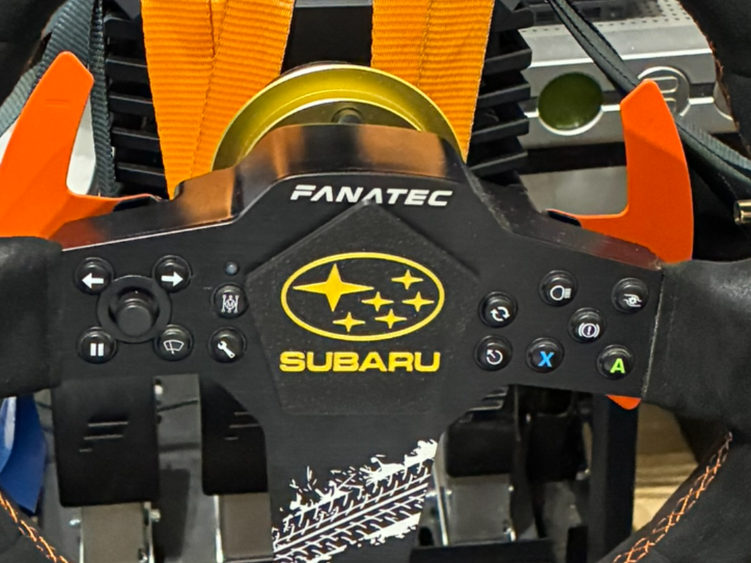 Subaru Badge Magnético para Volante Fanatec