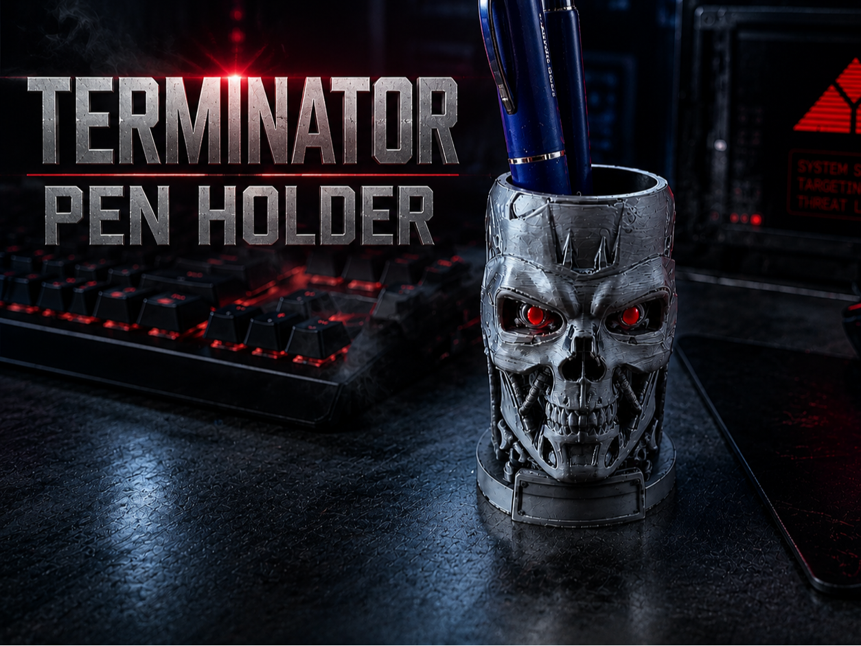 Terminator Pen Holder