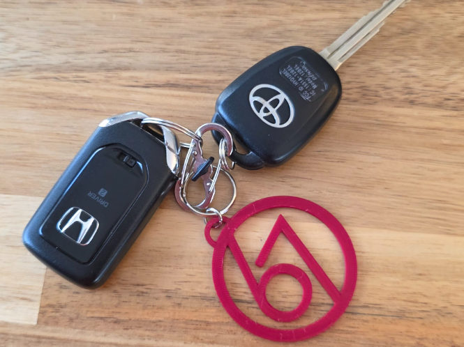 67 keychain