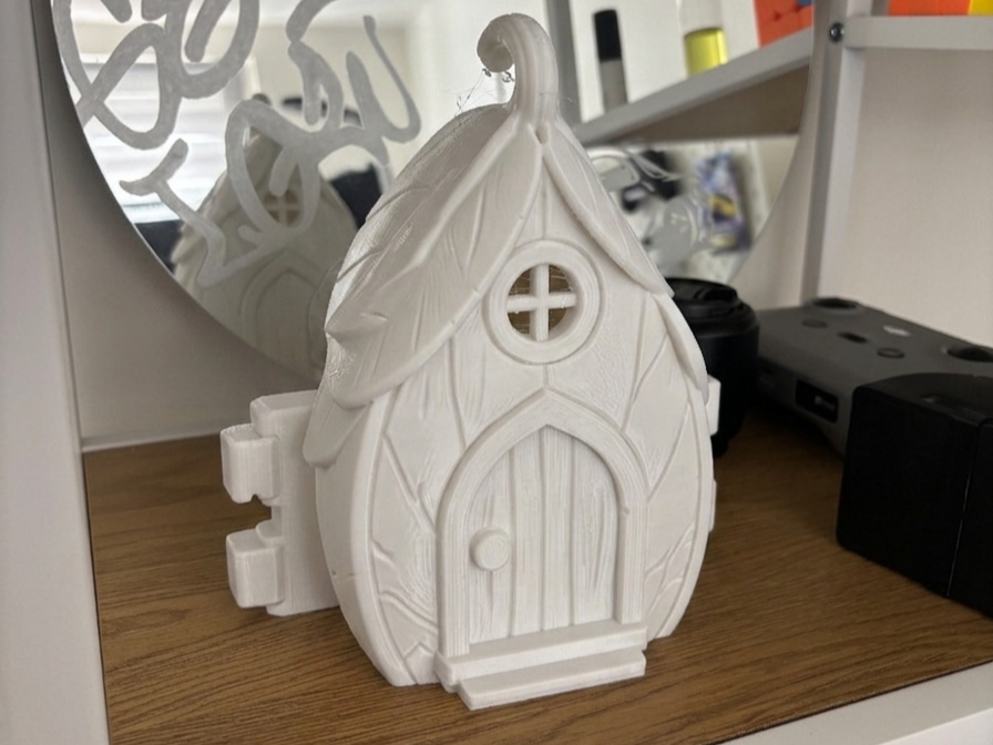 Cozy Leaf Cottage | Whimsical Elf Elven House