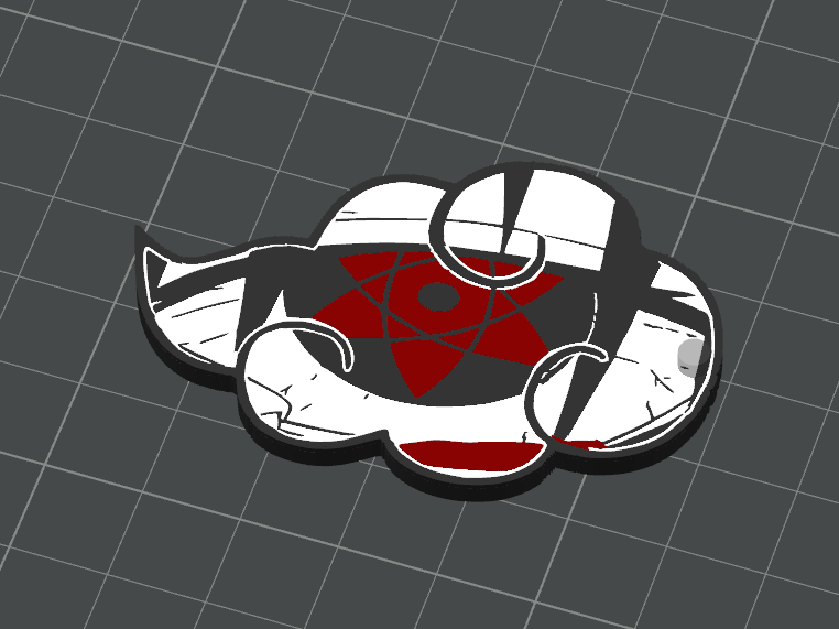 Sasuke x Akatsuki Keychain