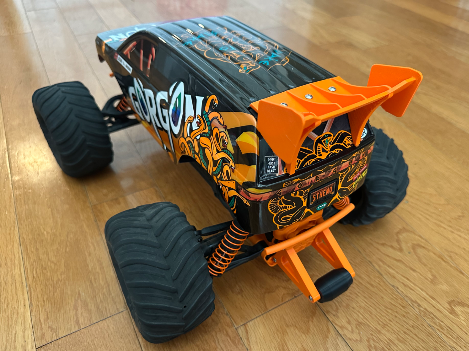 Arrma Gorgon Rear Wing - Vorteks Style
