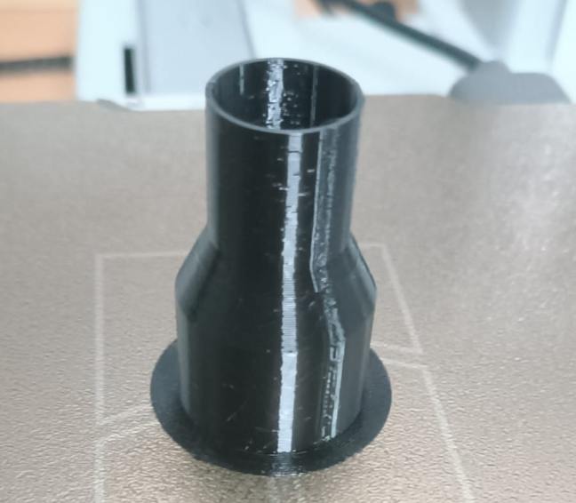 Adaptador de diametros 100% parametrizable