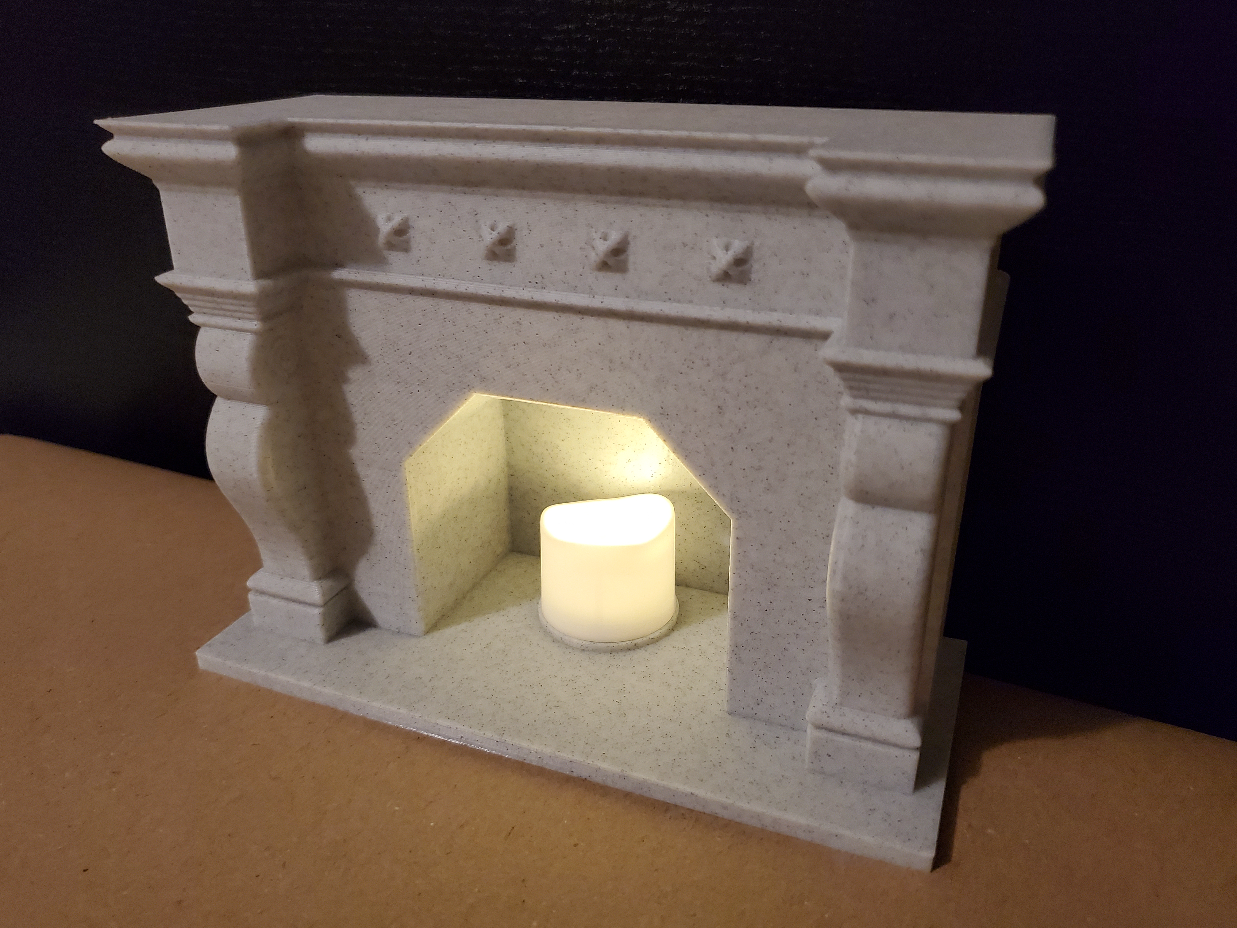 Mini Hearth | Decorate for the Holidays