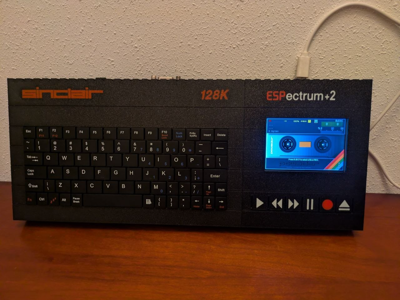 Carcasa ESPectrum +2A - Versión 2