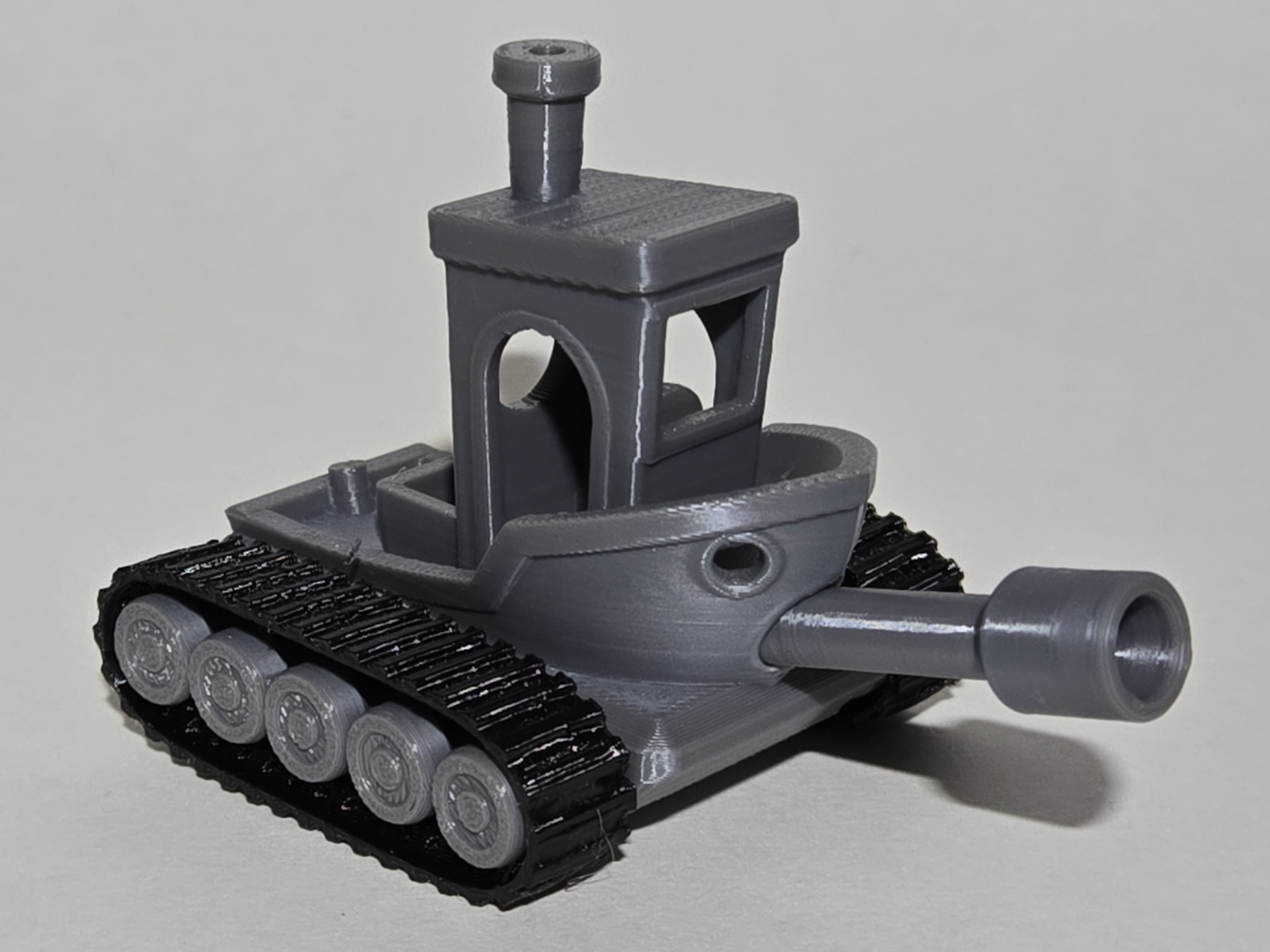 Functional TPU Tank Tread Benchy