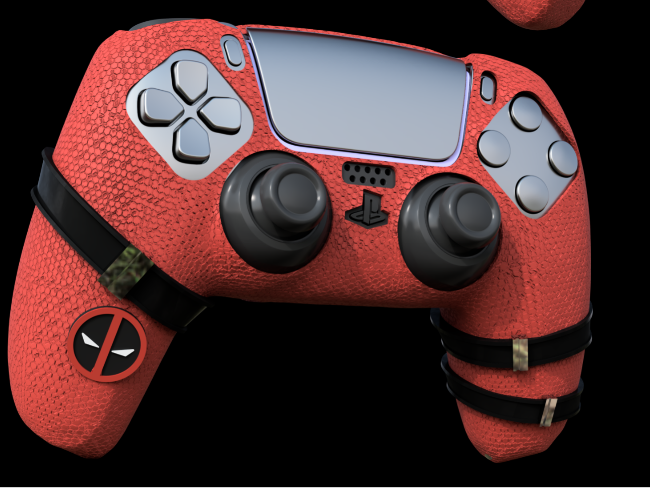Deadpool ps5 controller case