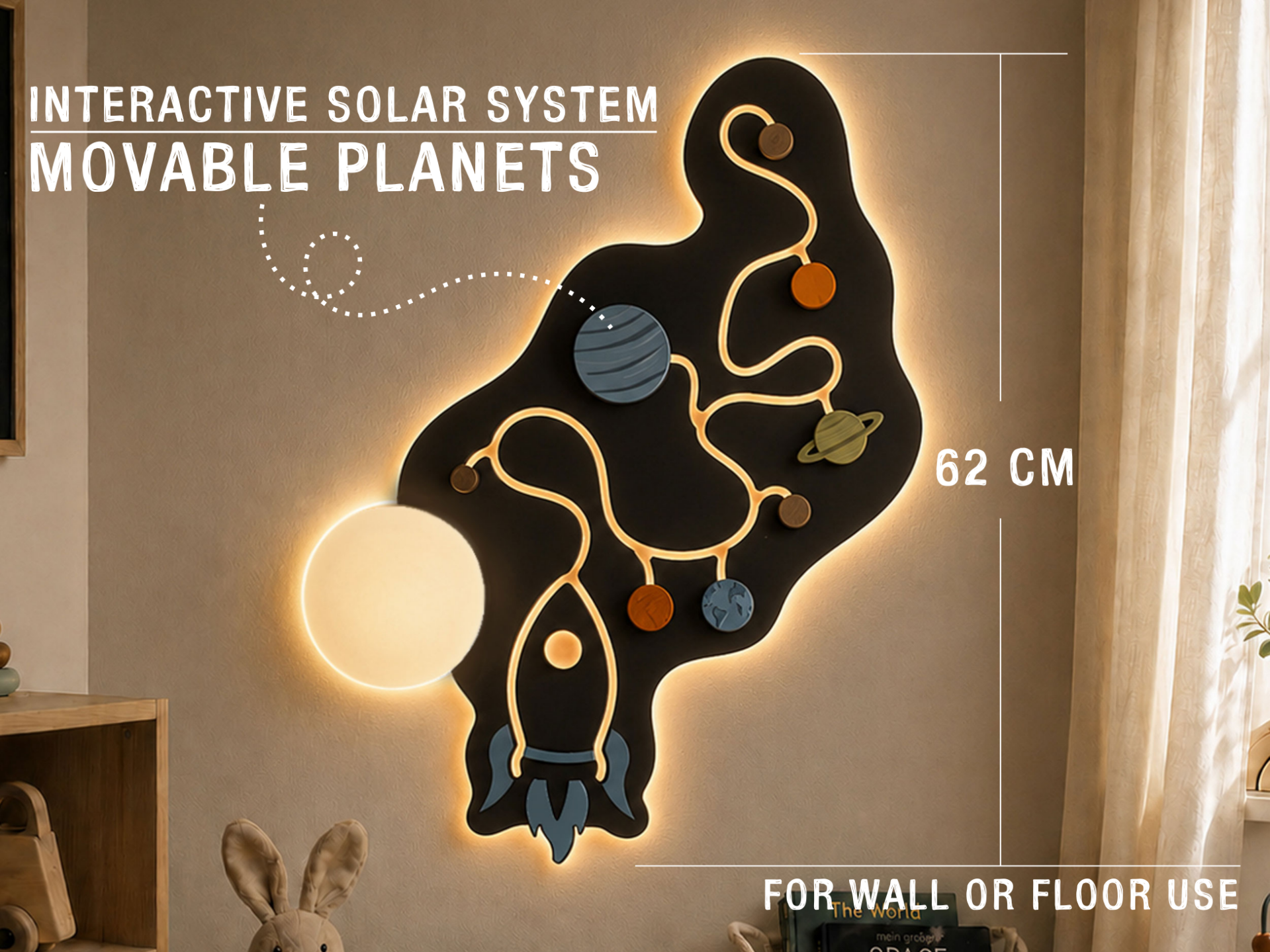 Montessori Solar System | Interactive Space Board