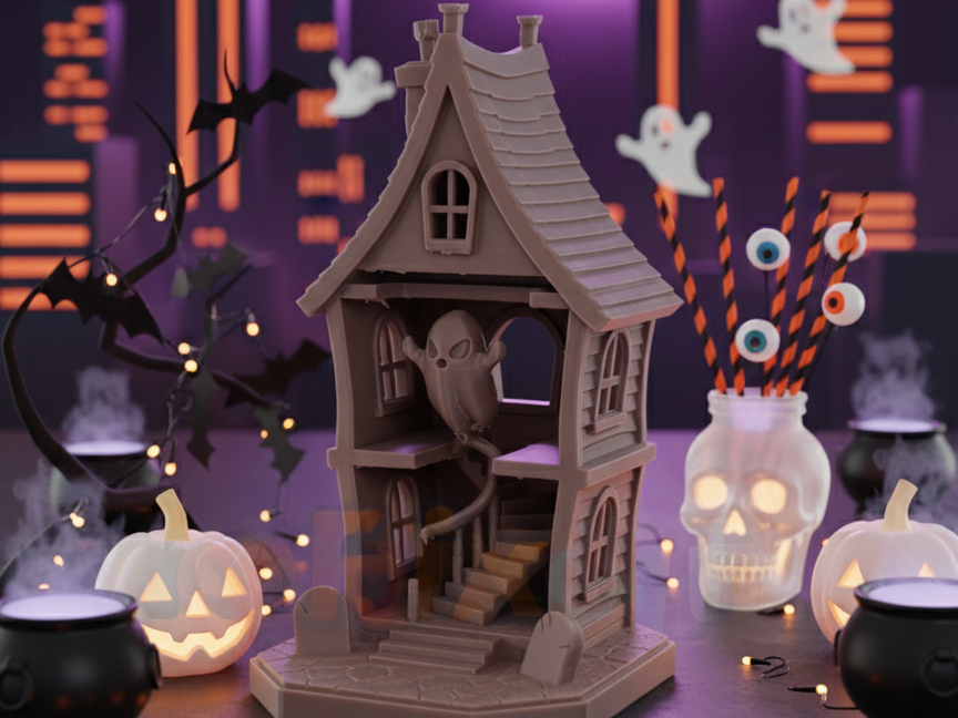 Maison fantome Halloween