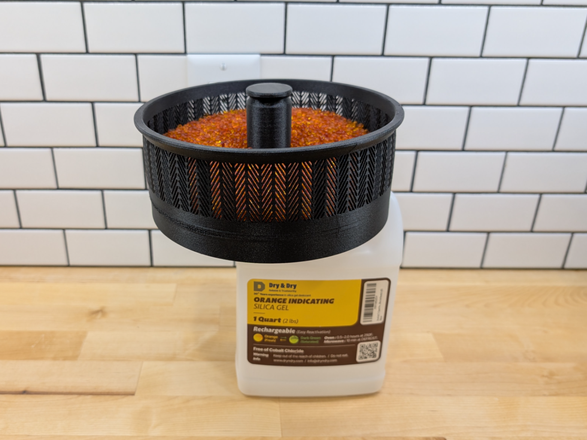 Easy Dump Desiccant Drying Container