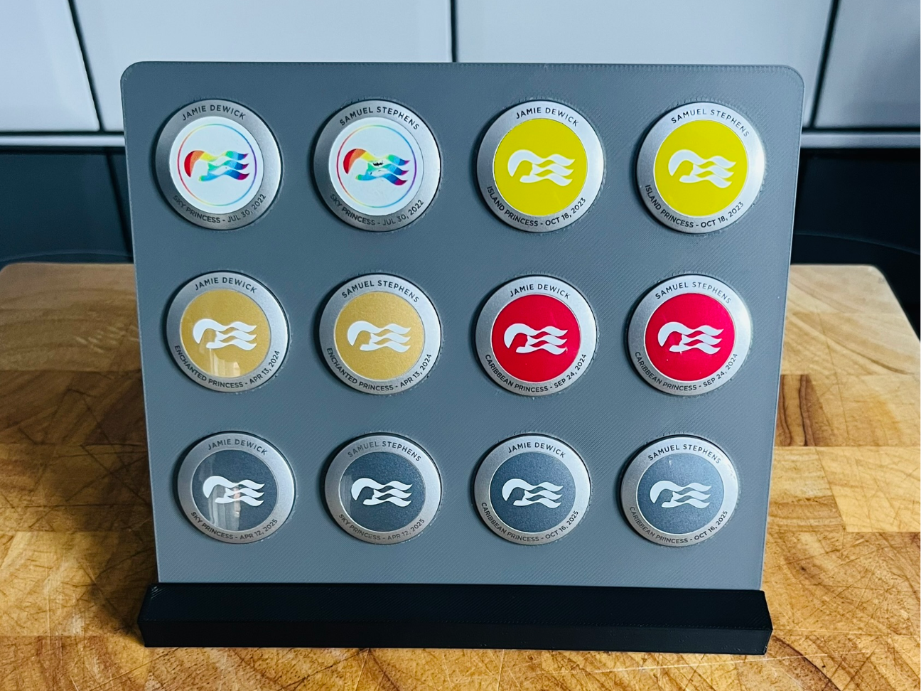 Princess Cruises Medallion Display Stand