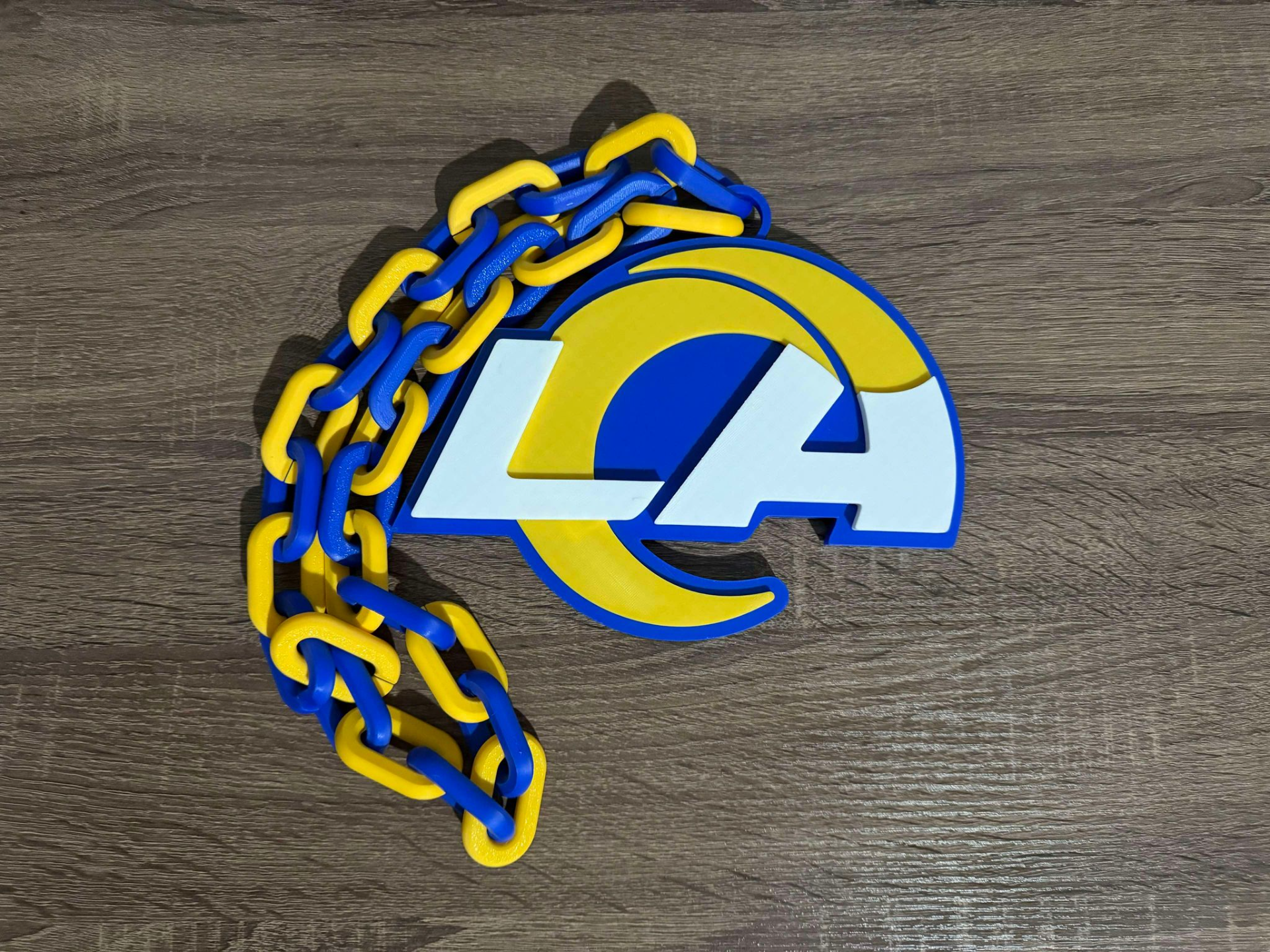 Los Angeles Rams Oversized Necklace, Pendant