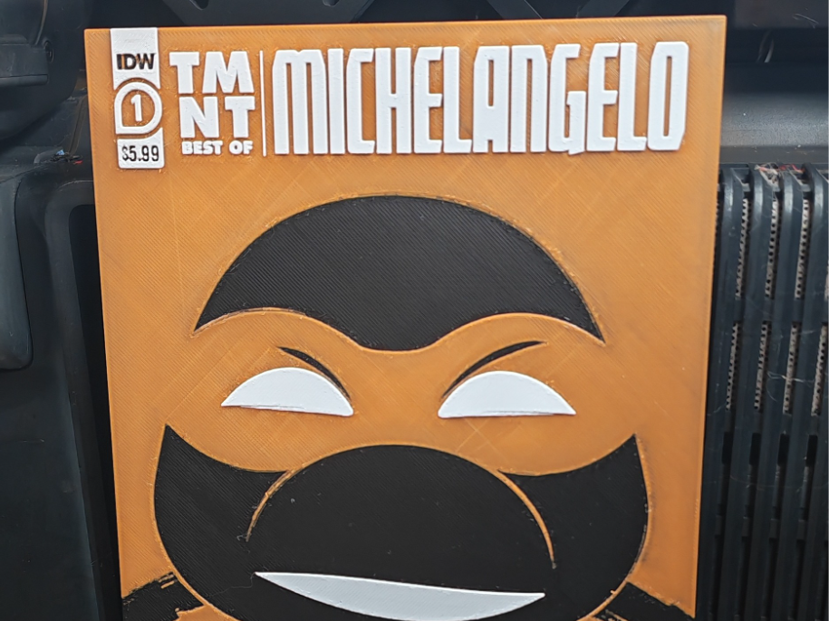 Hueforge TMNT Best of TMNT Michelangelo