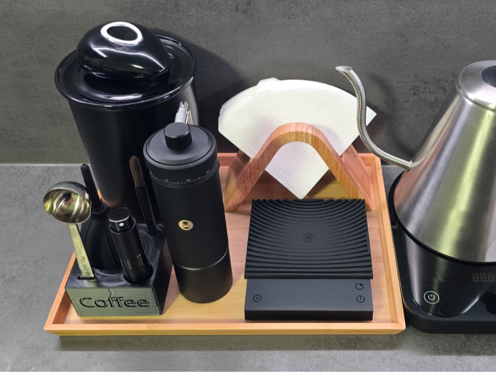 Coffee Tools Holder (RDT, Spoon, Brush, AirBlower)