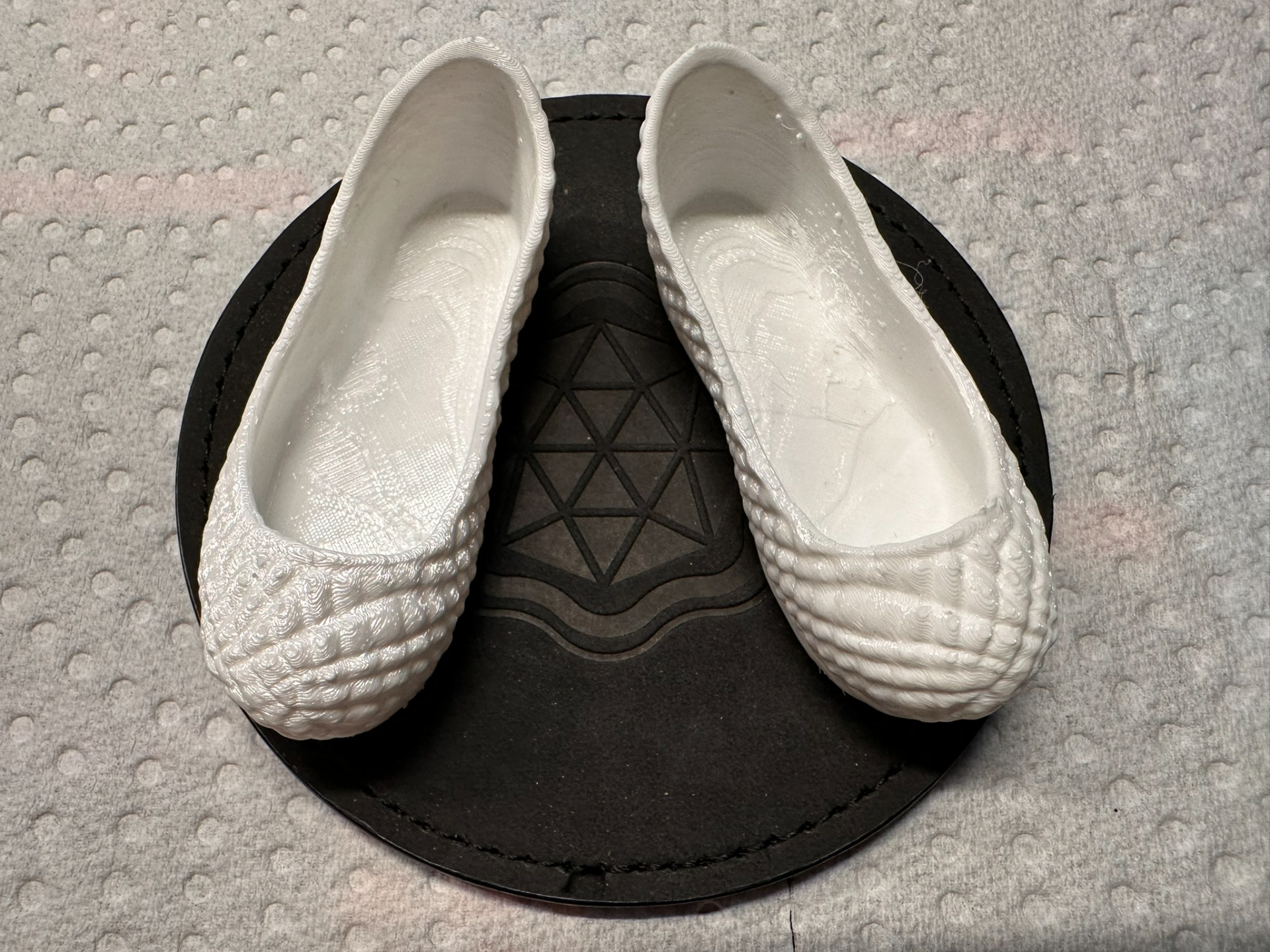 Smart Doll-Shoe Series #1 "Quilted Flats"