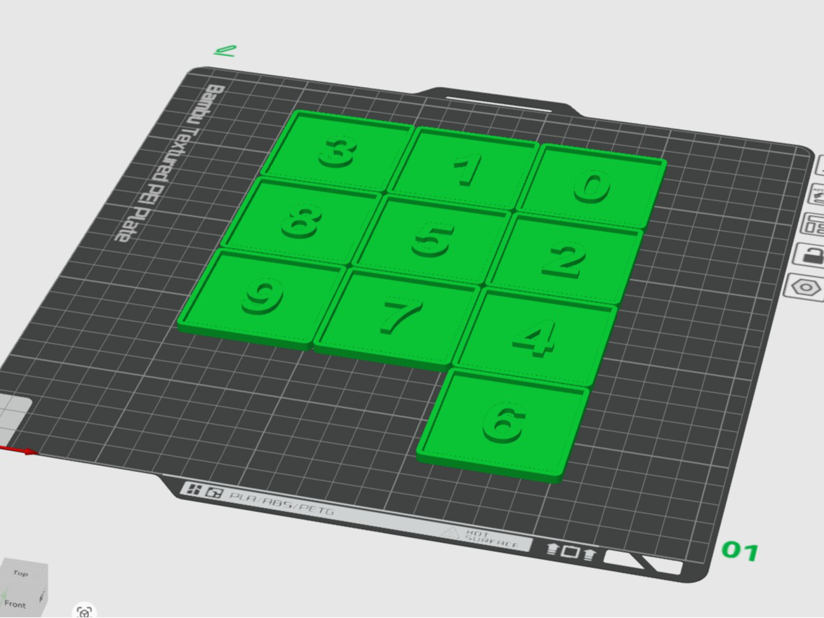 Number Tag