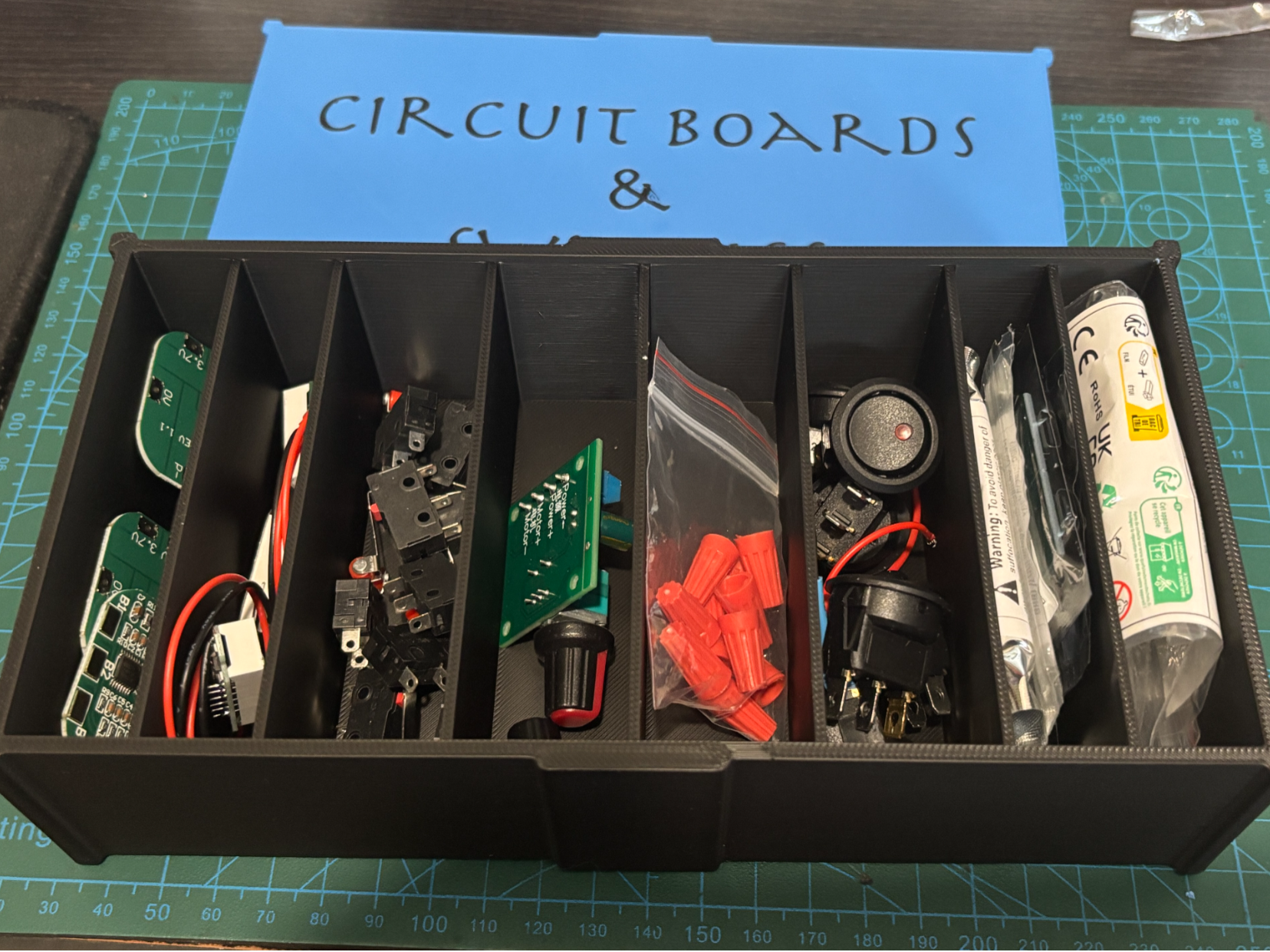 Circuit Board and Switches box