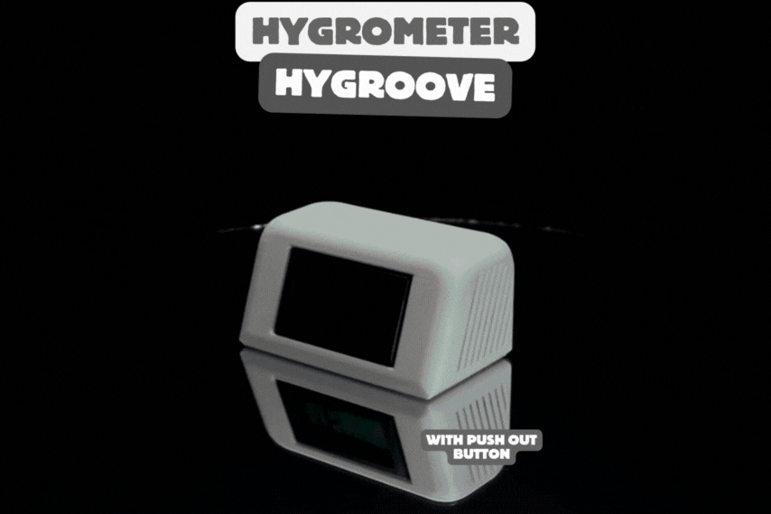 "HyGroove" Hygrometer Stand – Push It Real Good