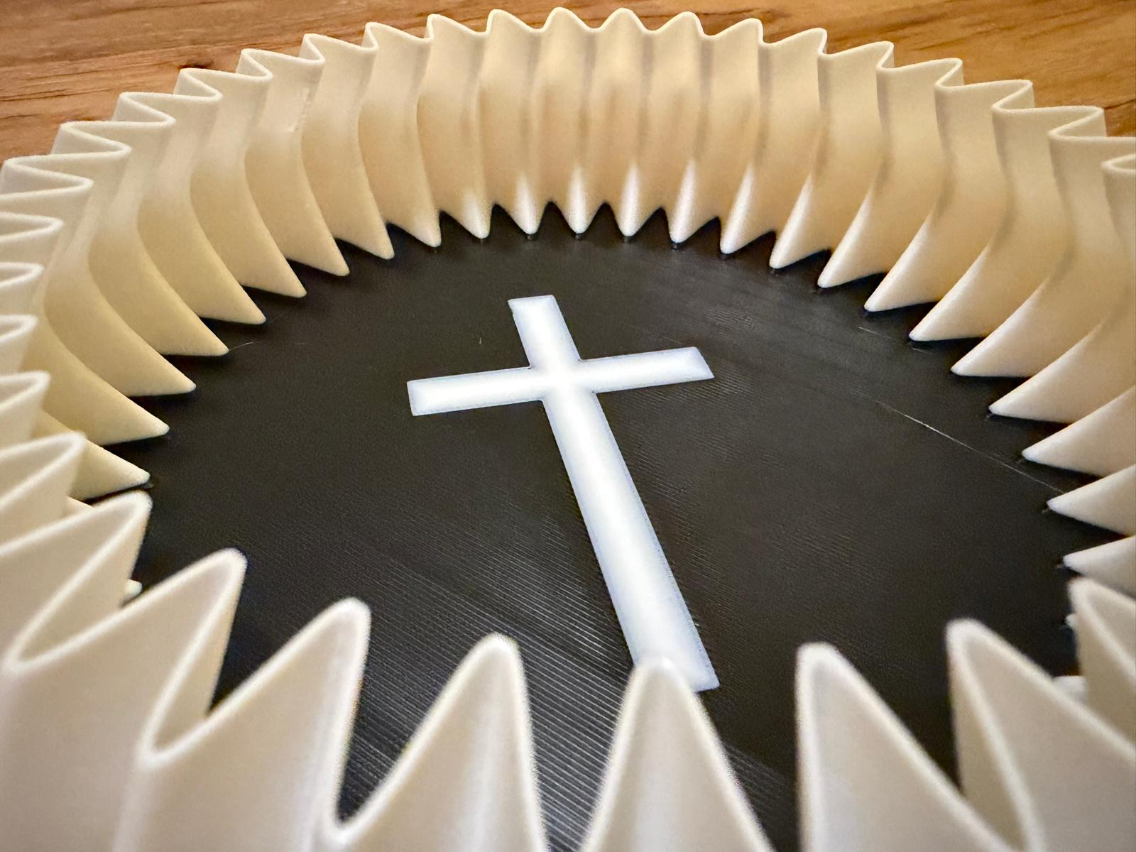 Catch-All dish with a cross
