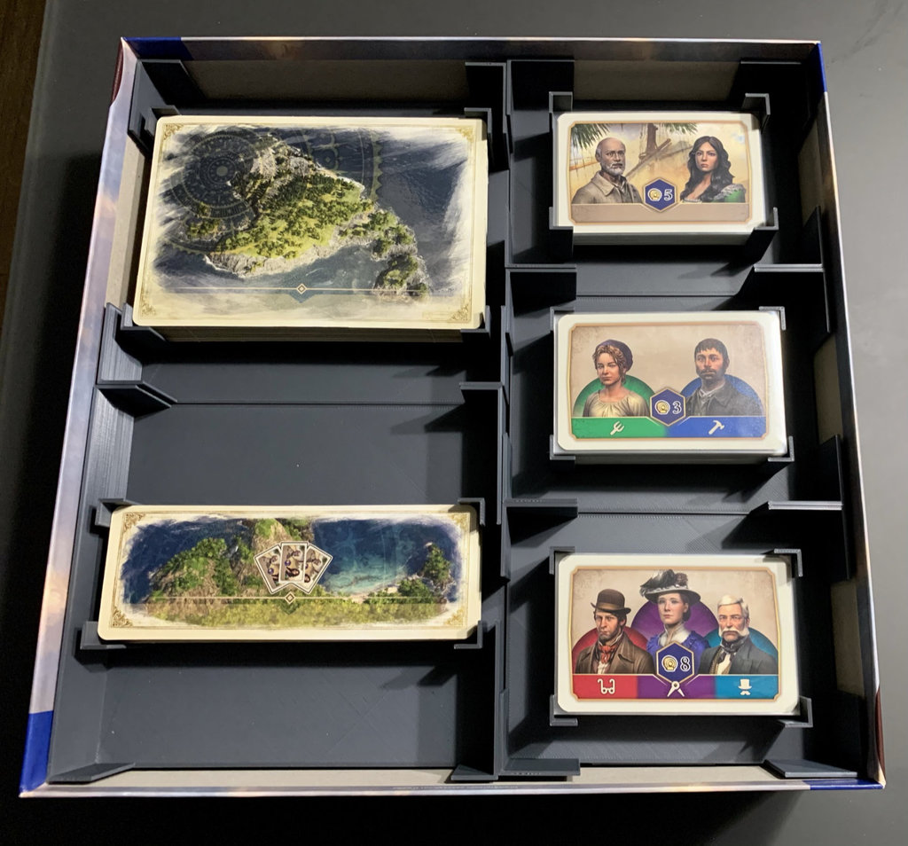 Anno 1800 Board Game Insert for sleeved Cards