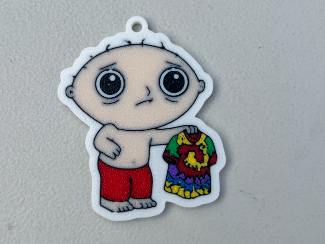 Trippin Stewie Keychain