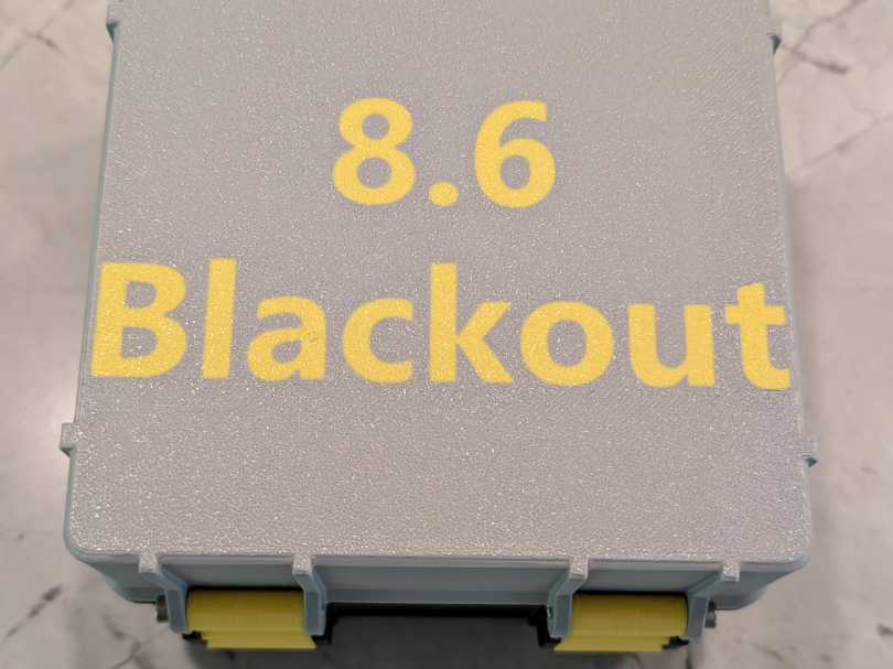 8.6 Blackout 100rnd Ammo Box
