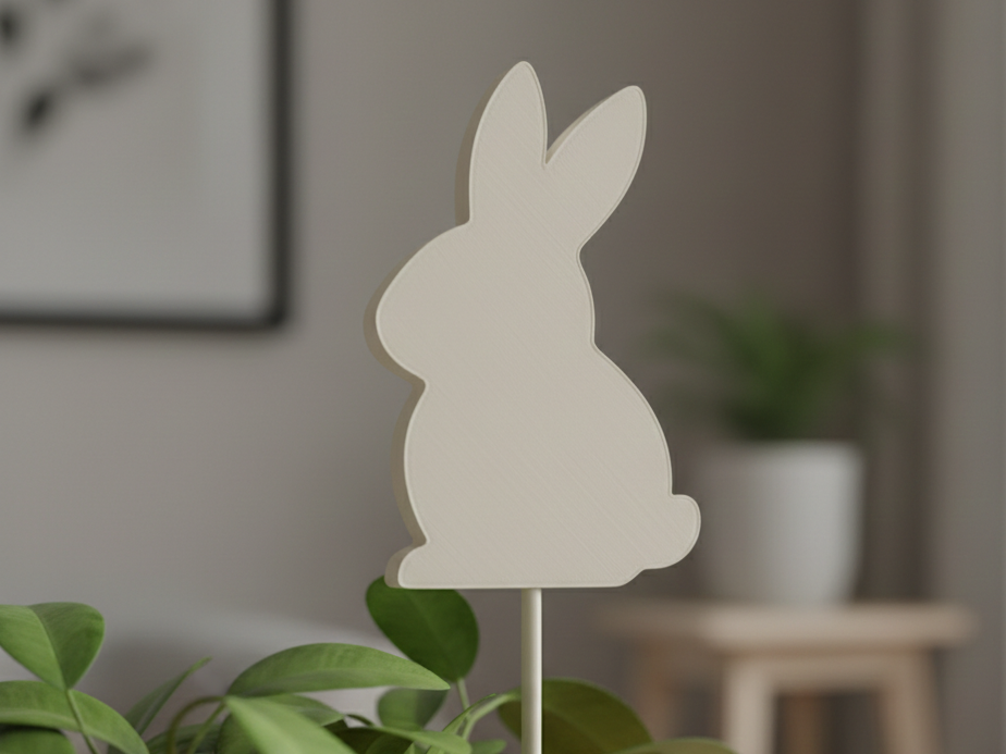 Easter Bunny pot decoration
