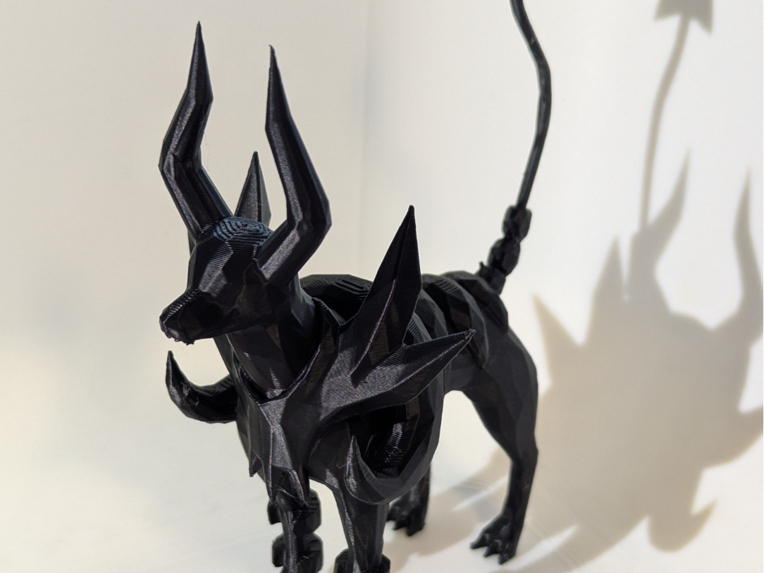 Mega Houndoom Low Poly