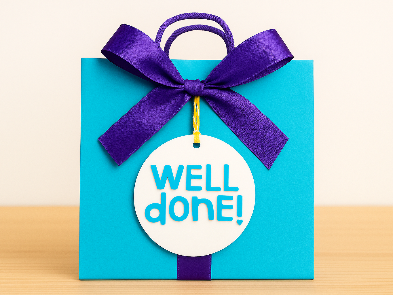 “Well Done” Gift Tag | Keyring | Bag Tag