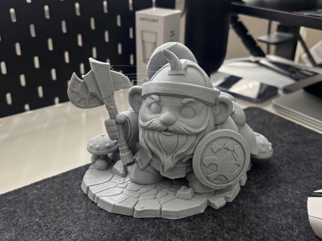 Epic Dwarf Warrior with Axe | Fantasy RPG Hero
