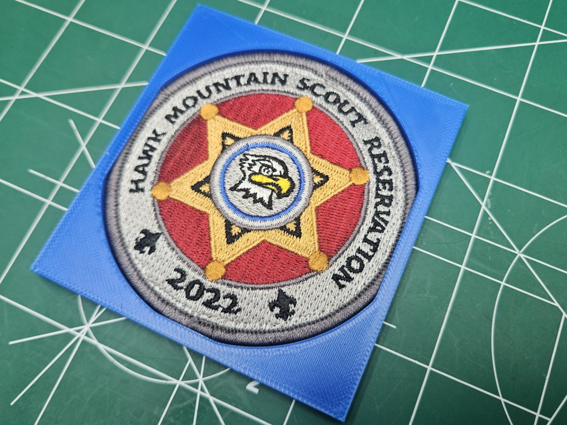 Cub Scout Award Stp Hldr Insert - 78mm Round