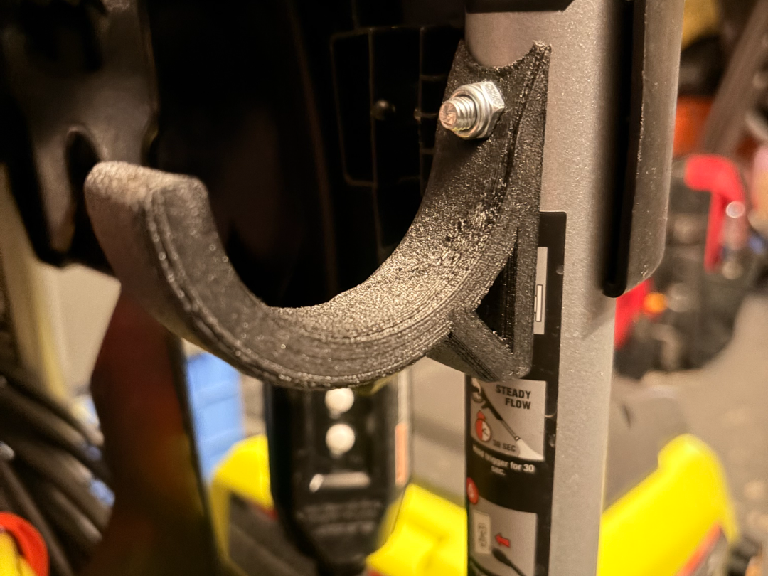 Ryobi Pressure Washer Cord hook - OEM Hardware