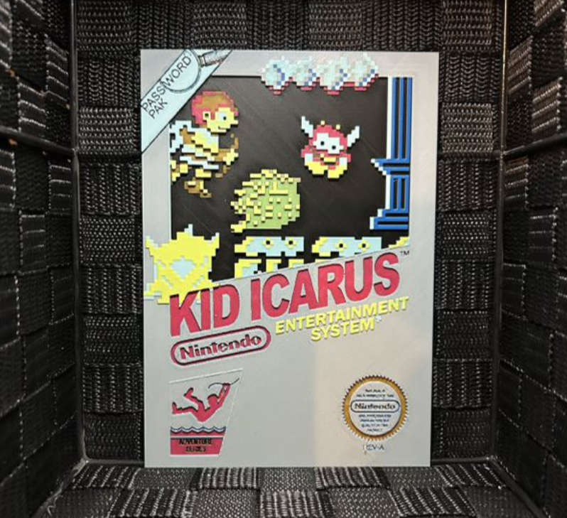 Hueforge Game Poster - Kid Icarus -