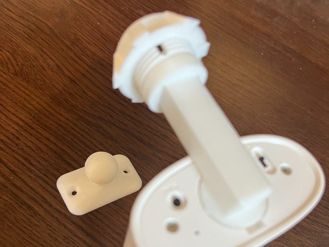Virtavo camera replacement with ball