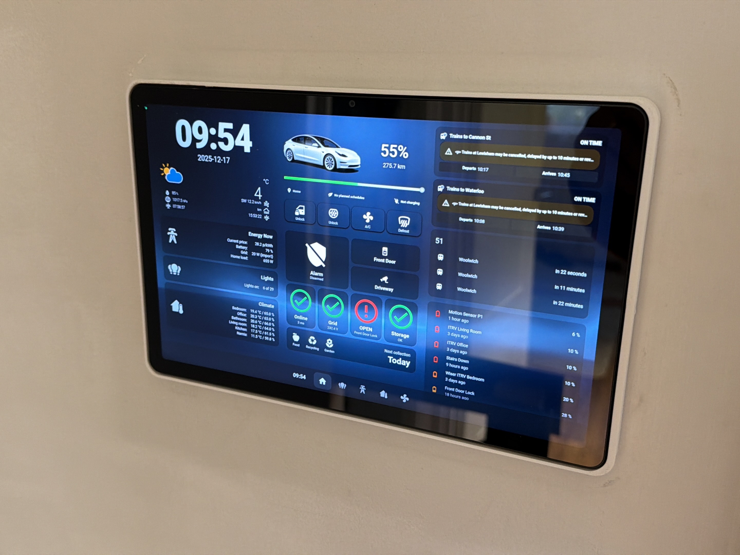 Lenovo Tab M10 Plus 3rd Gen Wall Mount