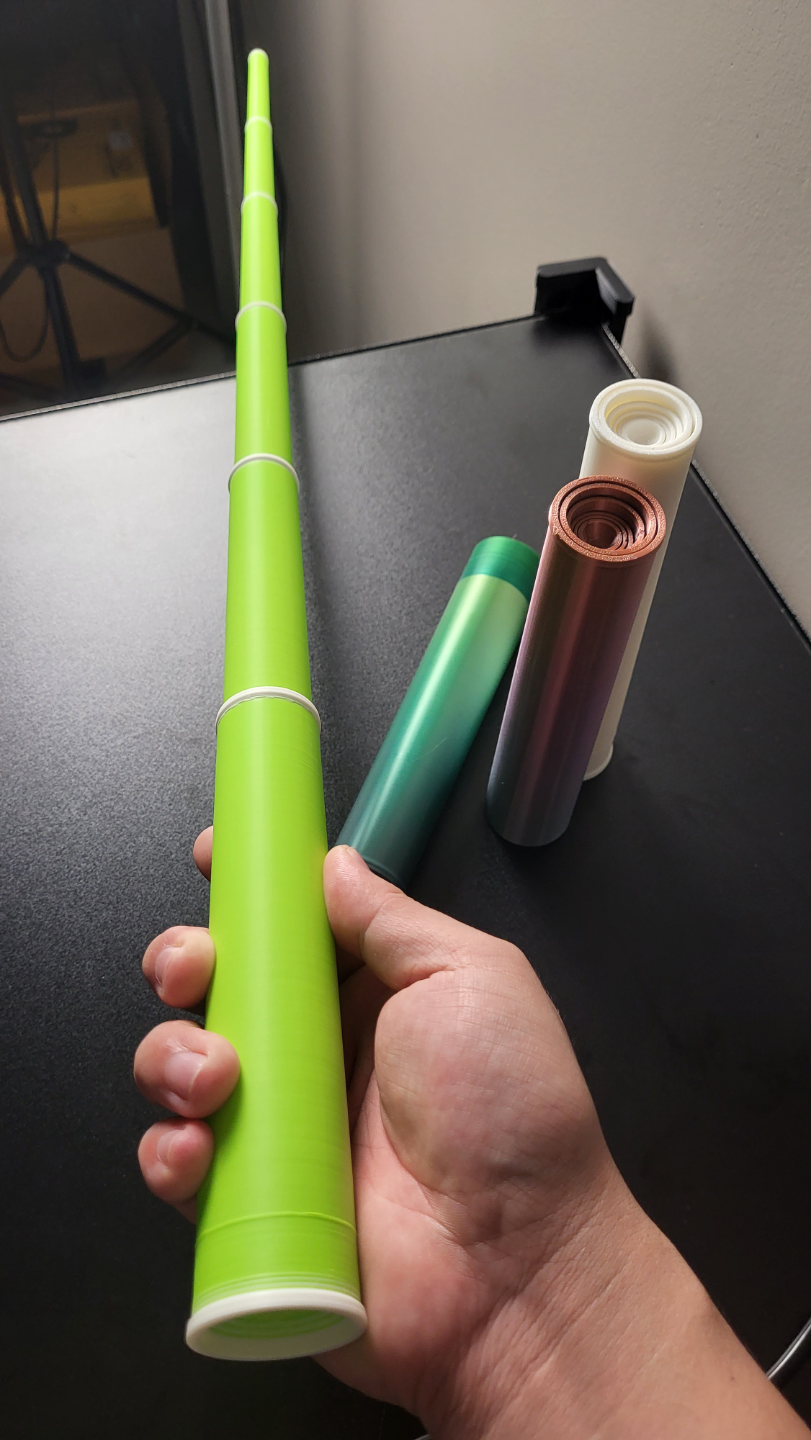 Bamboo sword v1.1 (retractable)