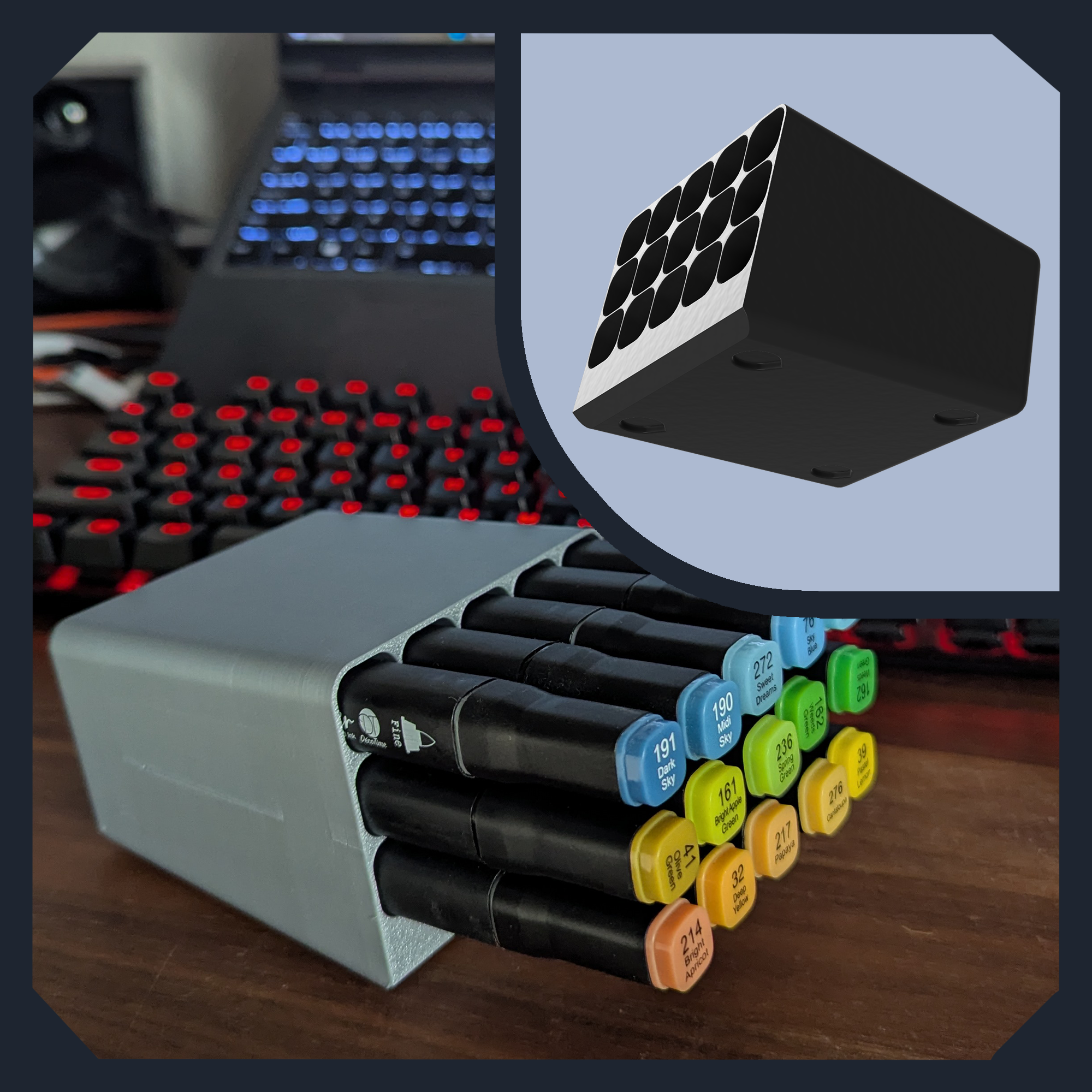 Marker stand