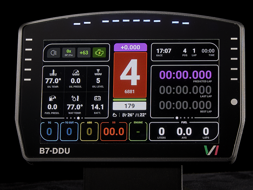 B7-DDU Simracing Magnetic Dashboard