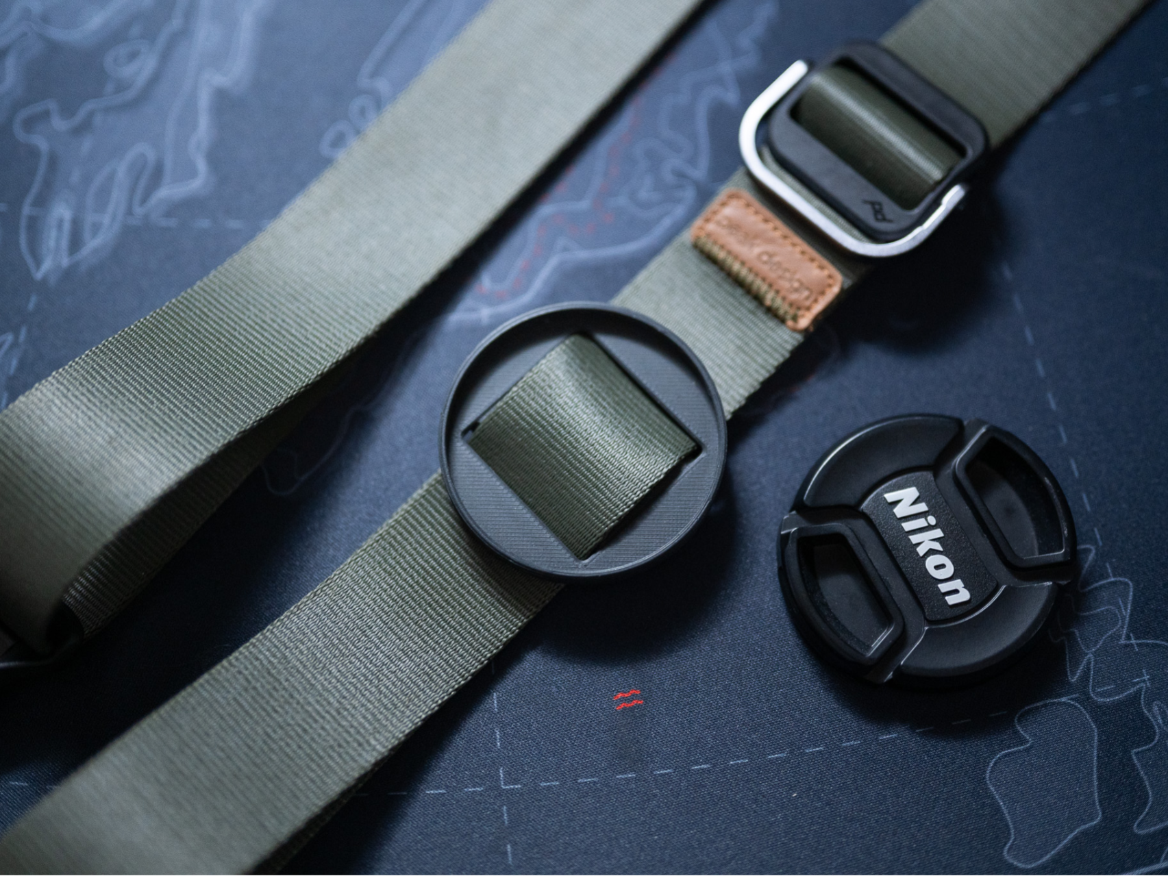 52mm Lens Cap Holder for Peak Design Slide Lite