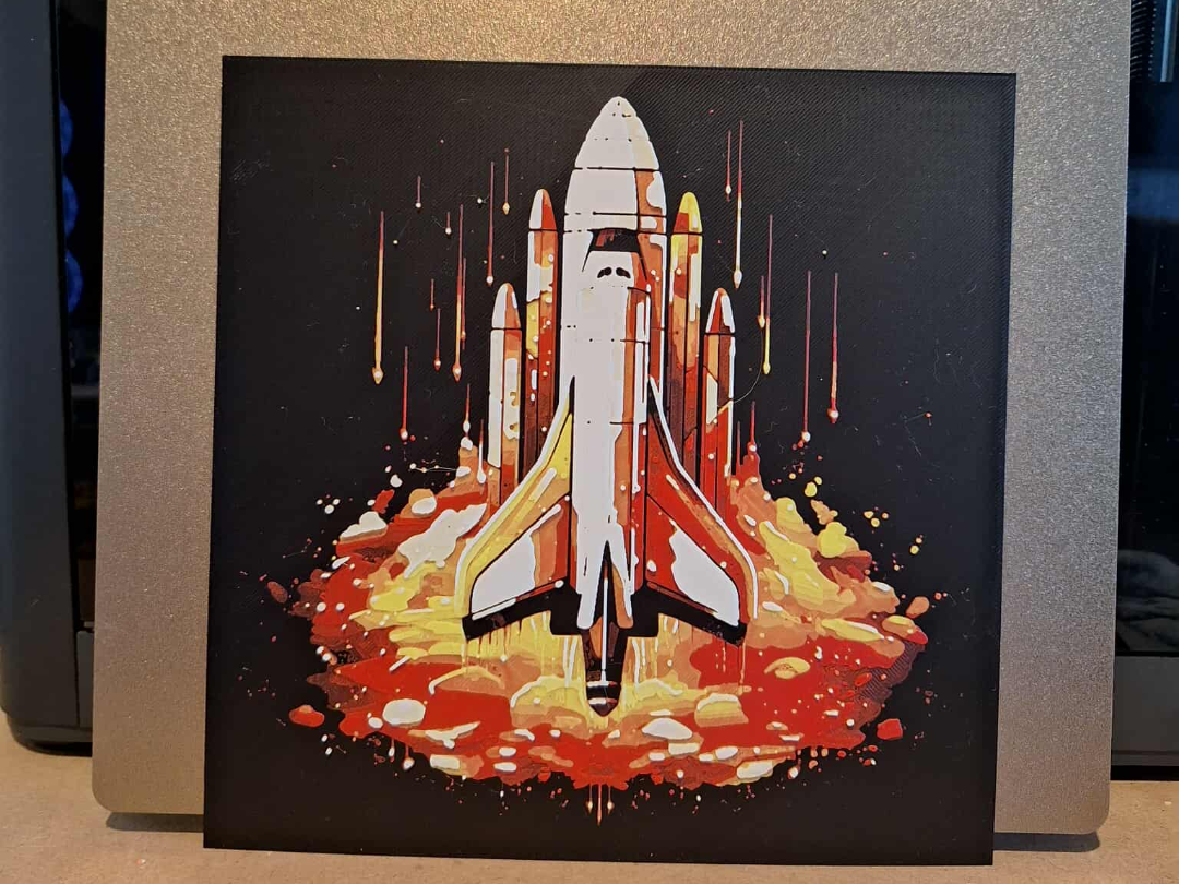 SpaceShuttle - Hueforge - 4 colour
