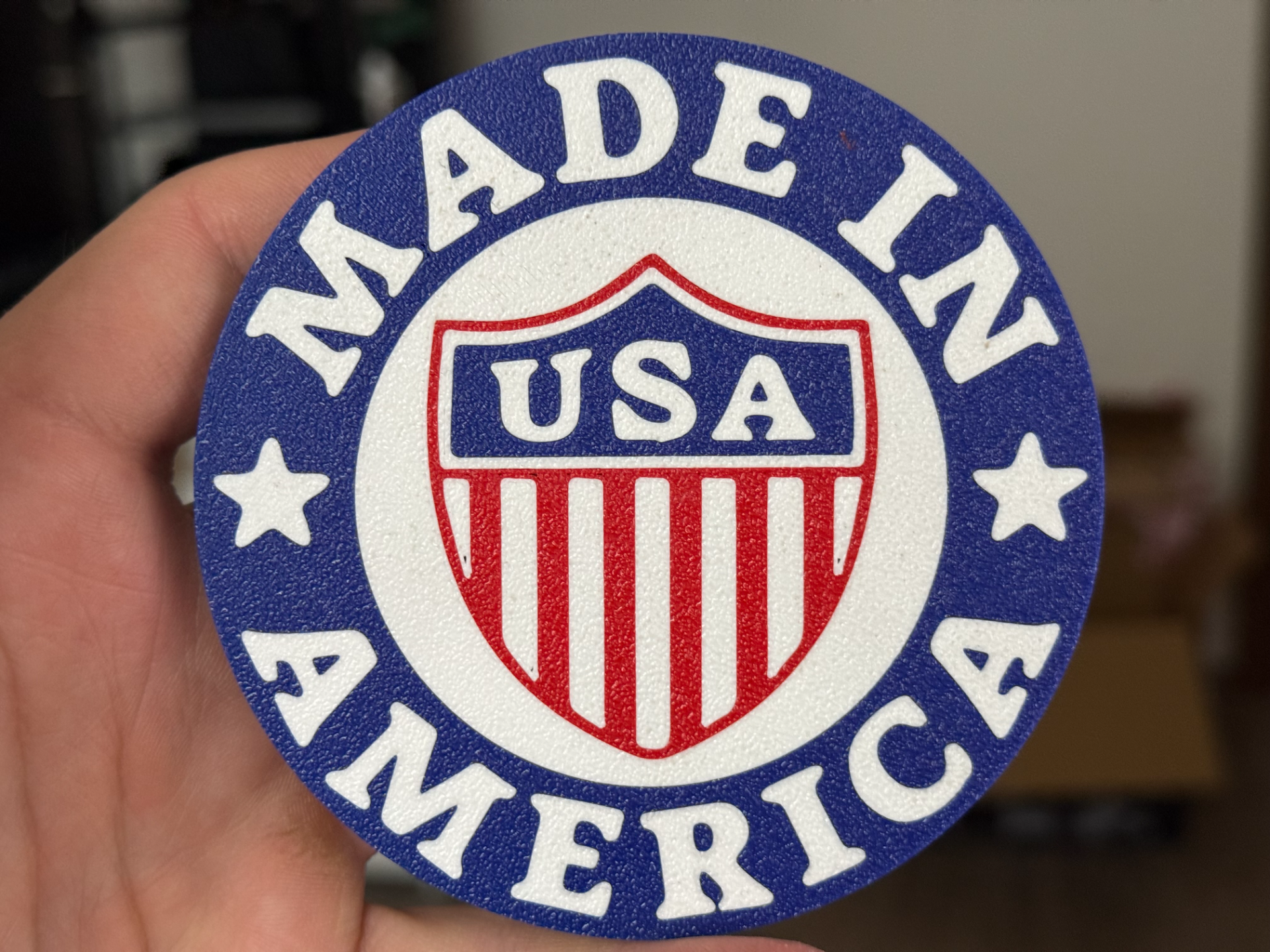 Made In America coaster