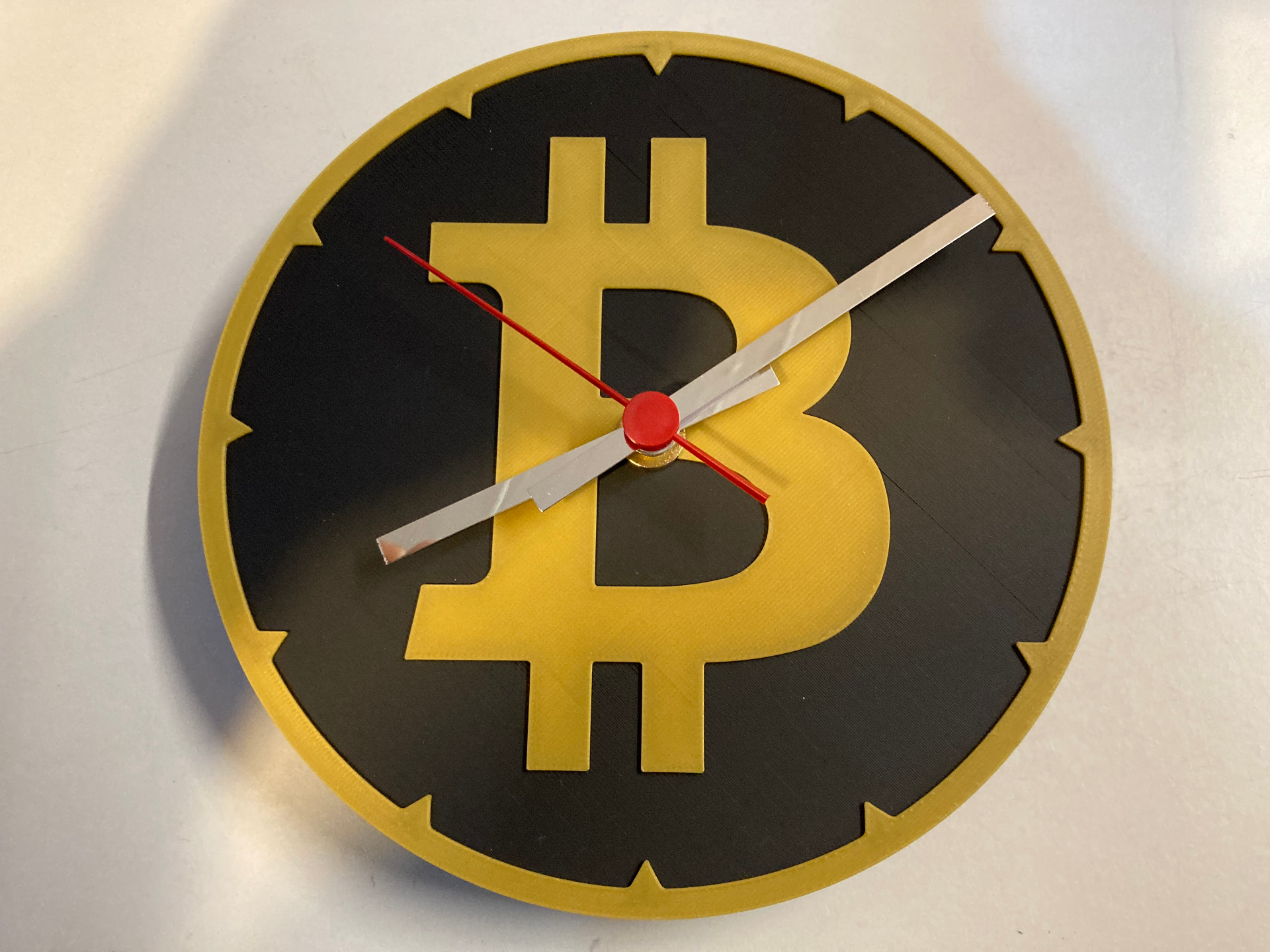 Bitcoin Wallclock