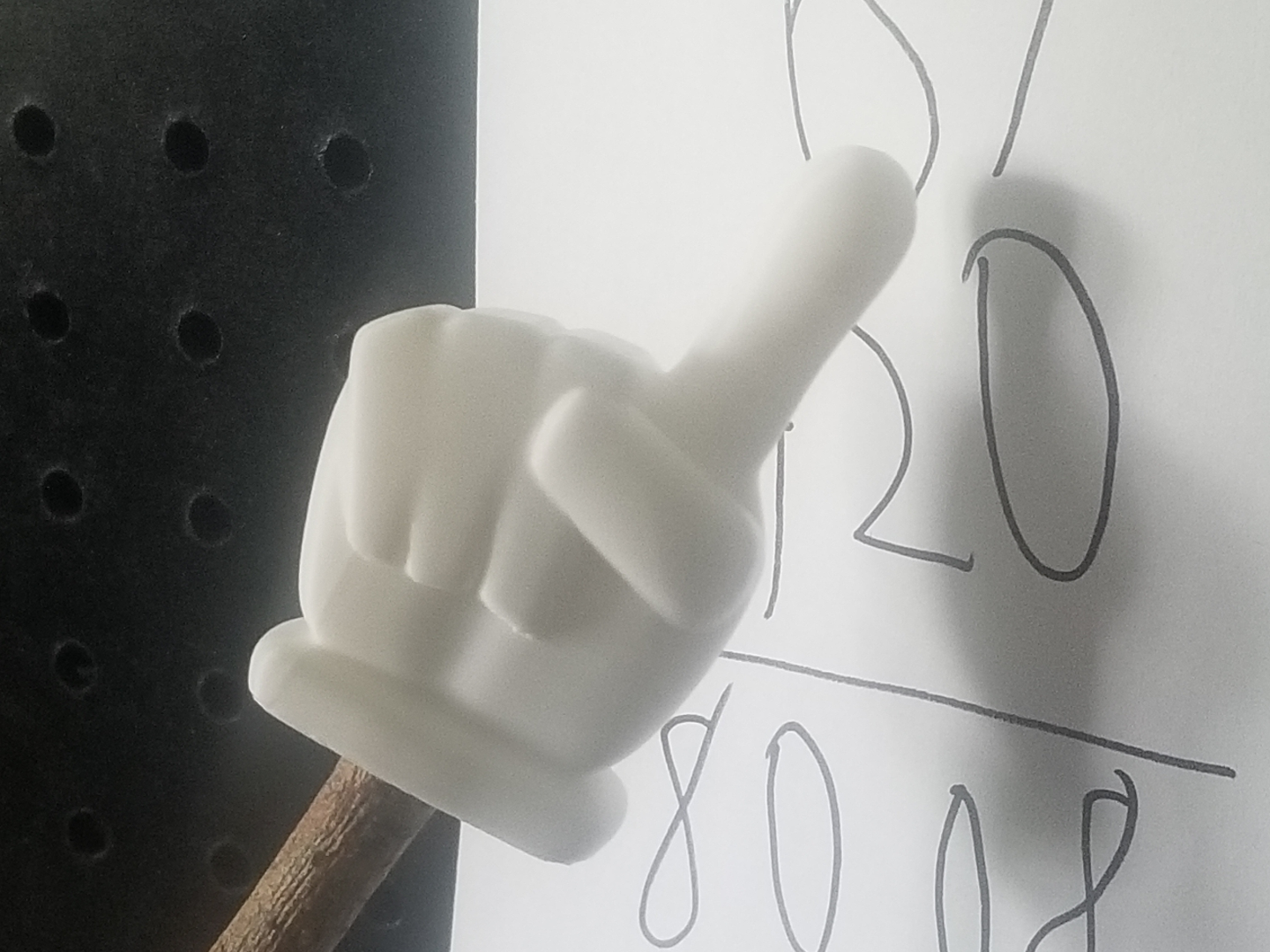 The Teacher's Pointer on a Stick