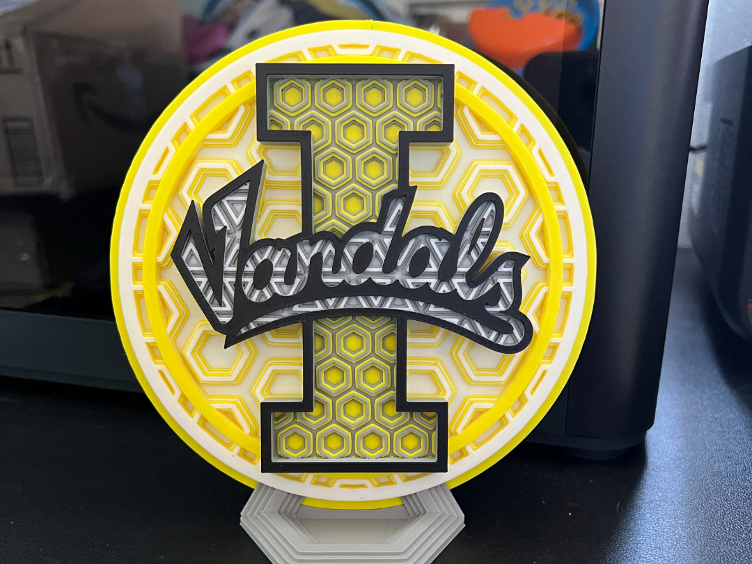 Idaho Vandals Dimensional Mosaic