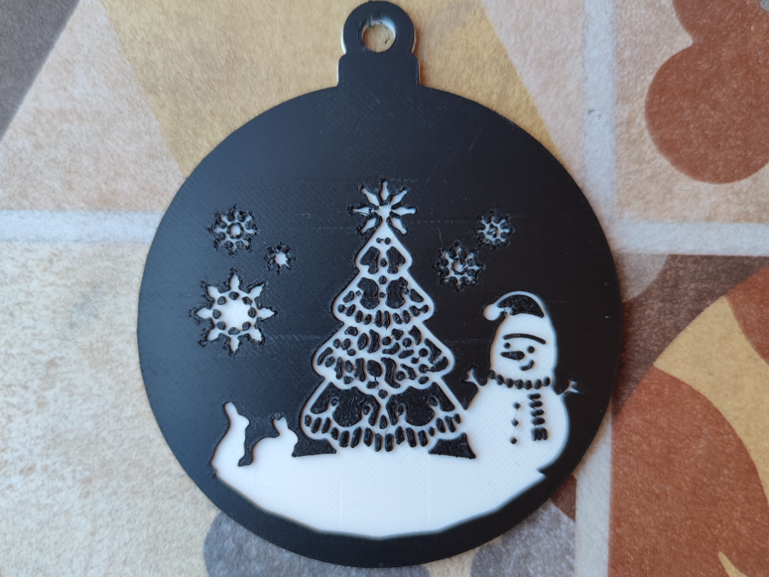 Adorno de navidad 2d