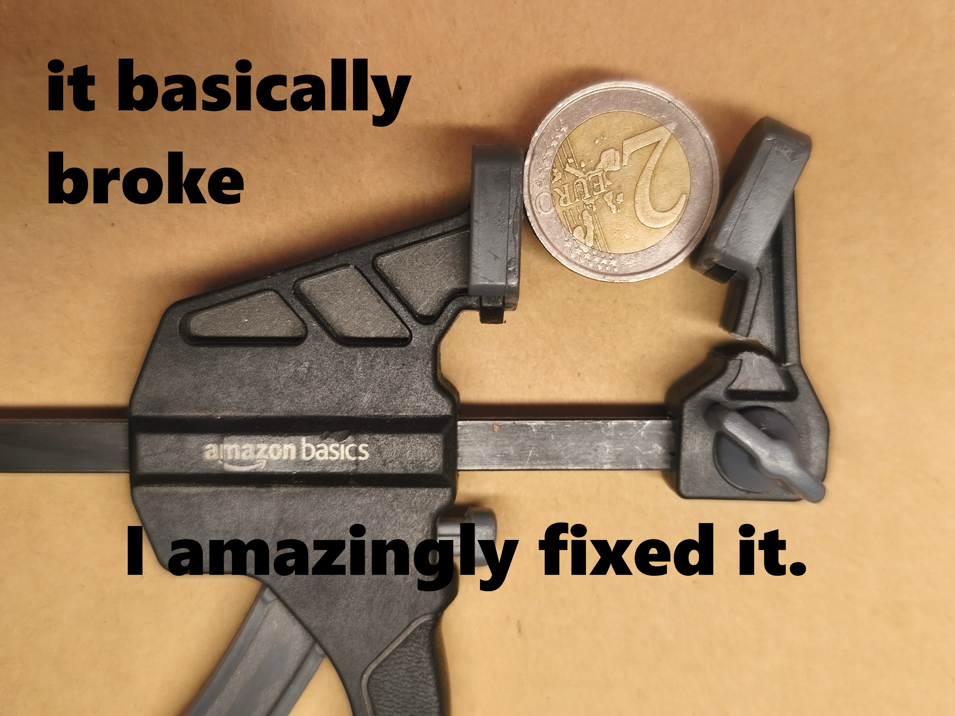 Jeff's Basics trigger clamp (smallest size)