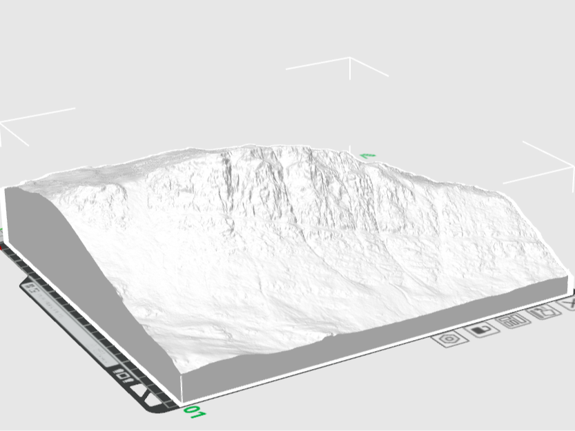 Tryfan Wales - LIDAR GIS Scan